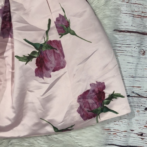 Ted Baker Pink A-Line Mini Skirt Cocktail - Picture 9 of 14